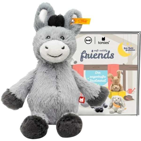 Tonies Steiff Soft Cuddly Friends Mit Hörspiel - Dinkie Esel, Kuscheltier