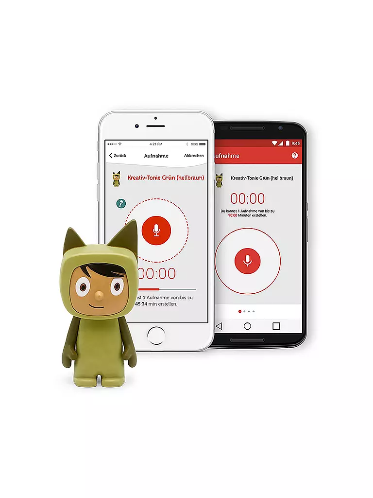 TONIES, Hörfigur - Kreativ Tonie - Grün Hellbraun 3 TONIES, Hörfigur - Kreativ Tonie - Grün Hellbraun – Bild 3