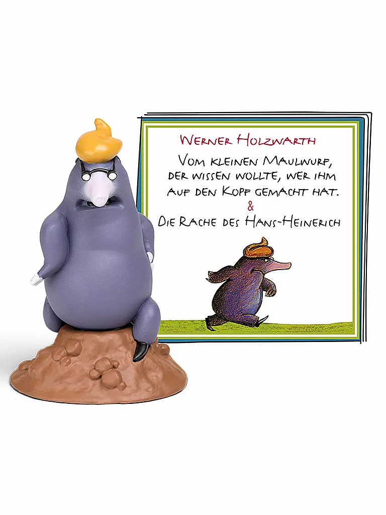 TONIES, Hörfigur - Maulwurf - Wer Hat Mir Auf Den Kopf Gemacht 1 TONIES, Hörfigur - Maulwurf - Wer Hat Mir Auf Den Kopf Gemacht
