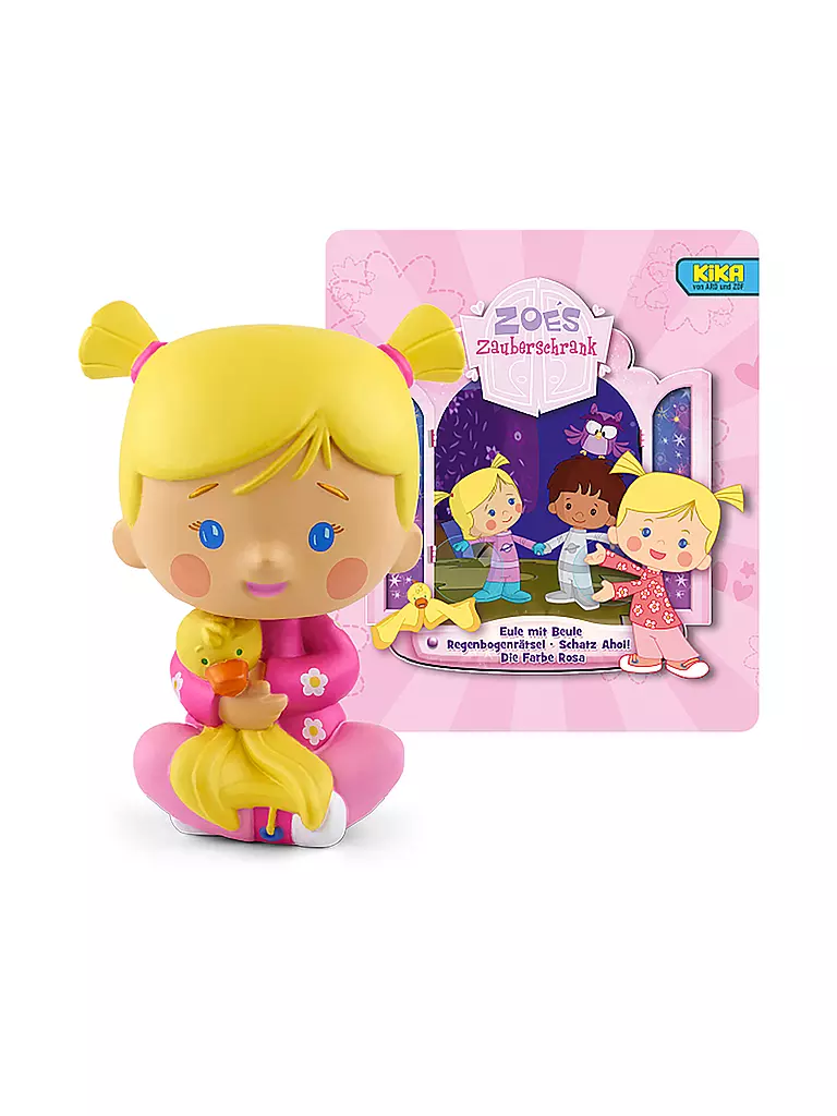 TONIES, Hörfigur - Zoes Zauberschrank - Eule / Regenbogenrätsel / Schatz Ahoi / Farbe Rosa 1 TONIES, Hörfigur - Zoes Zauberschrank - Eule / Regenbogenrätsel / Schatz Ahoi / Farbe Rosa