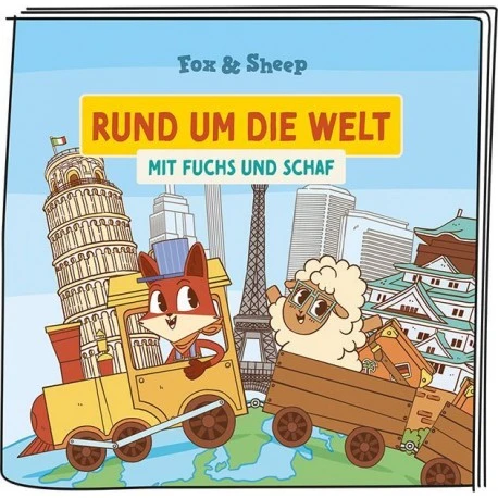 Tonies® Rund Um Die Welt Mit Fuchs & Schaf - Osaka & Serengeti 2 Tonies® Rund Um Die Welt Mit Fuchs & Schaf - Osaka & Serengeti – Bild 2